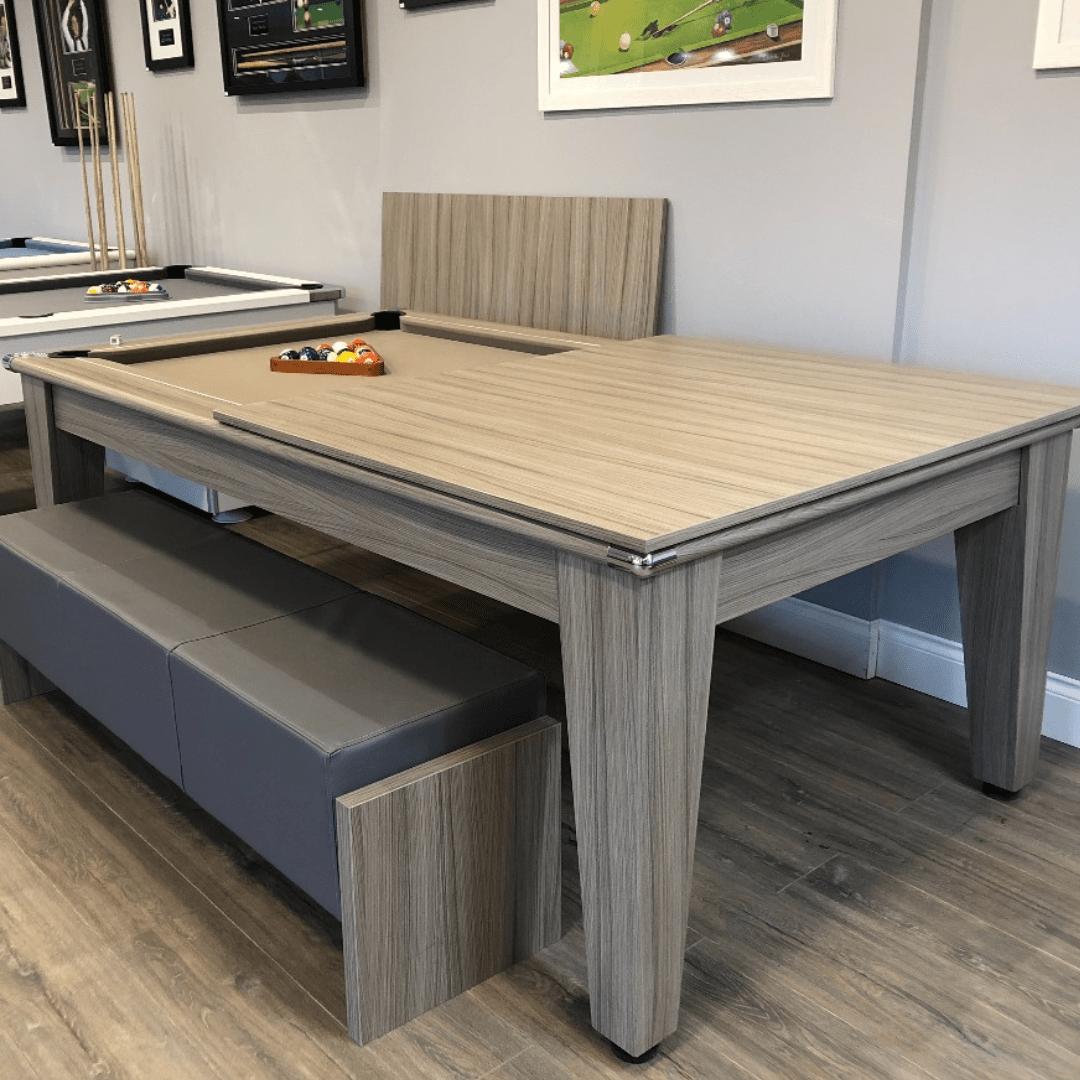 The Richmond Pool Dining Table - Driftwood - 7ft