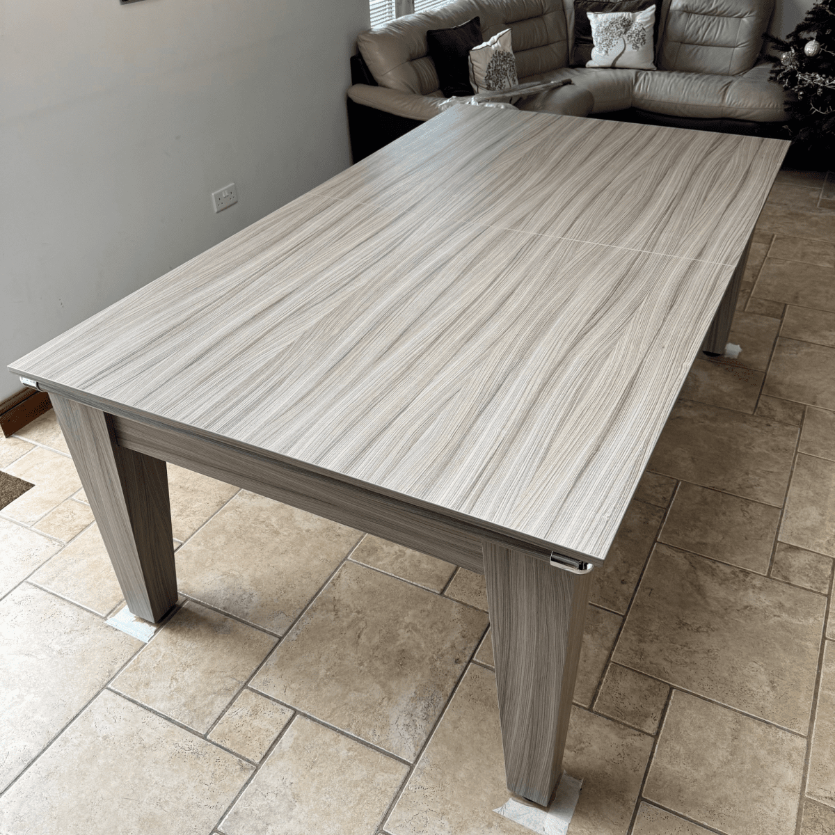 The Richmond Pool Dining Table - Driftwood - 7ft
