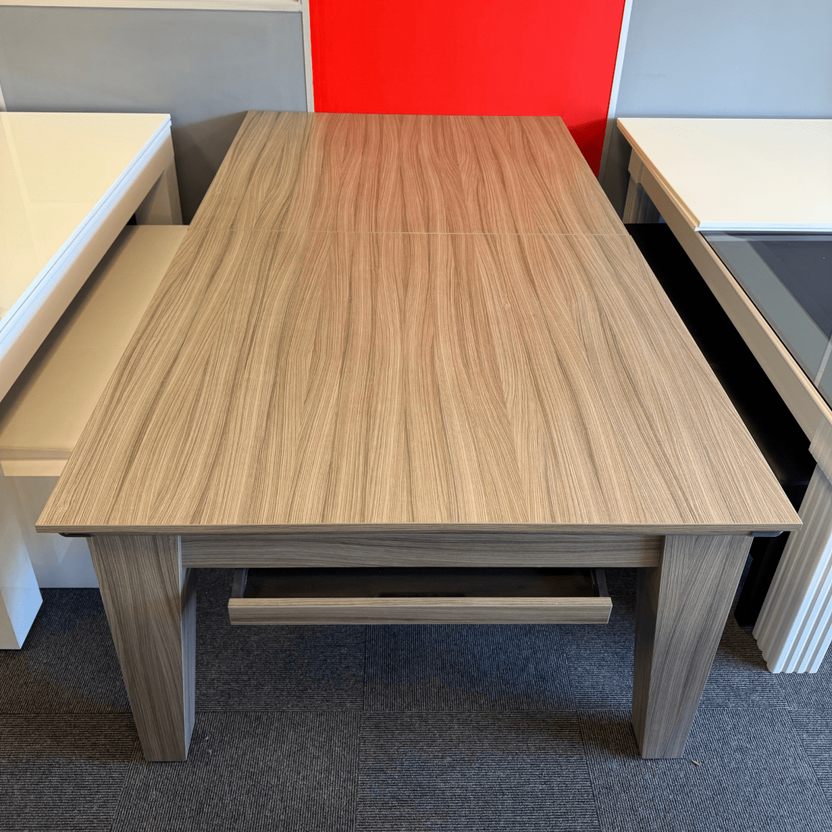 The Richmond Pool Dining Table - Driftwood - 7ft