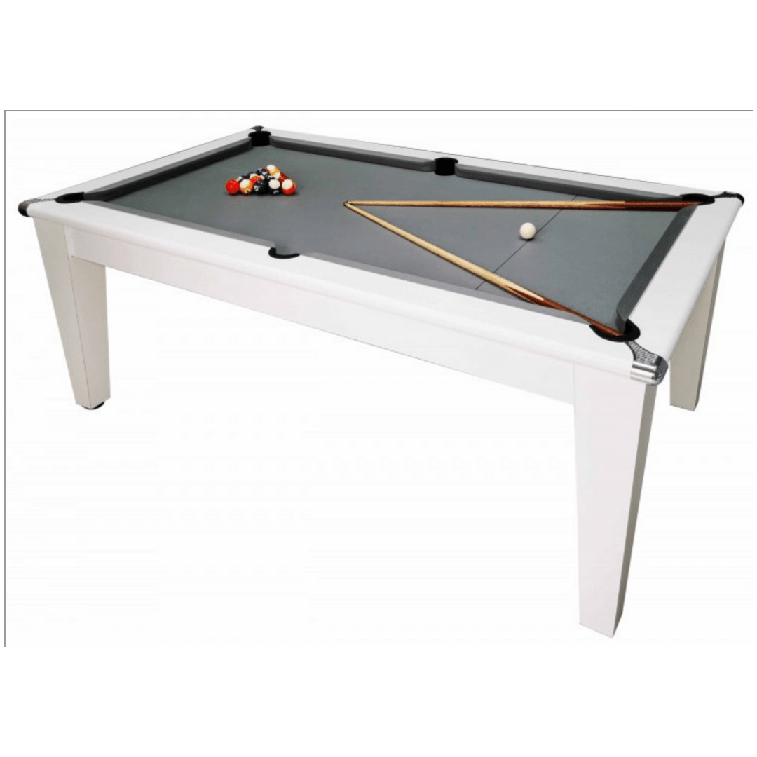 The Richmond Pool Dining Table - Gloss White