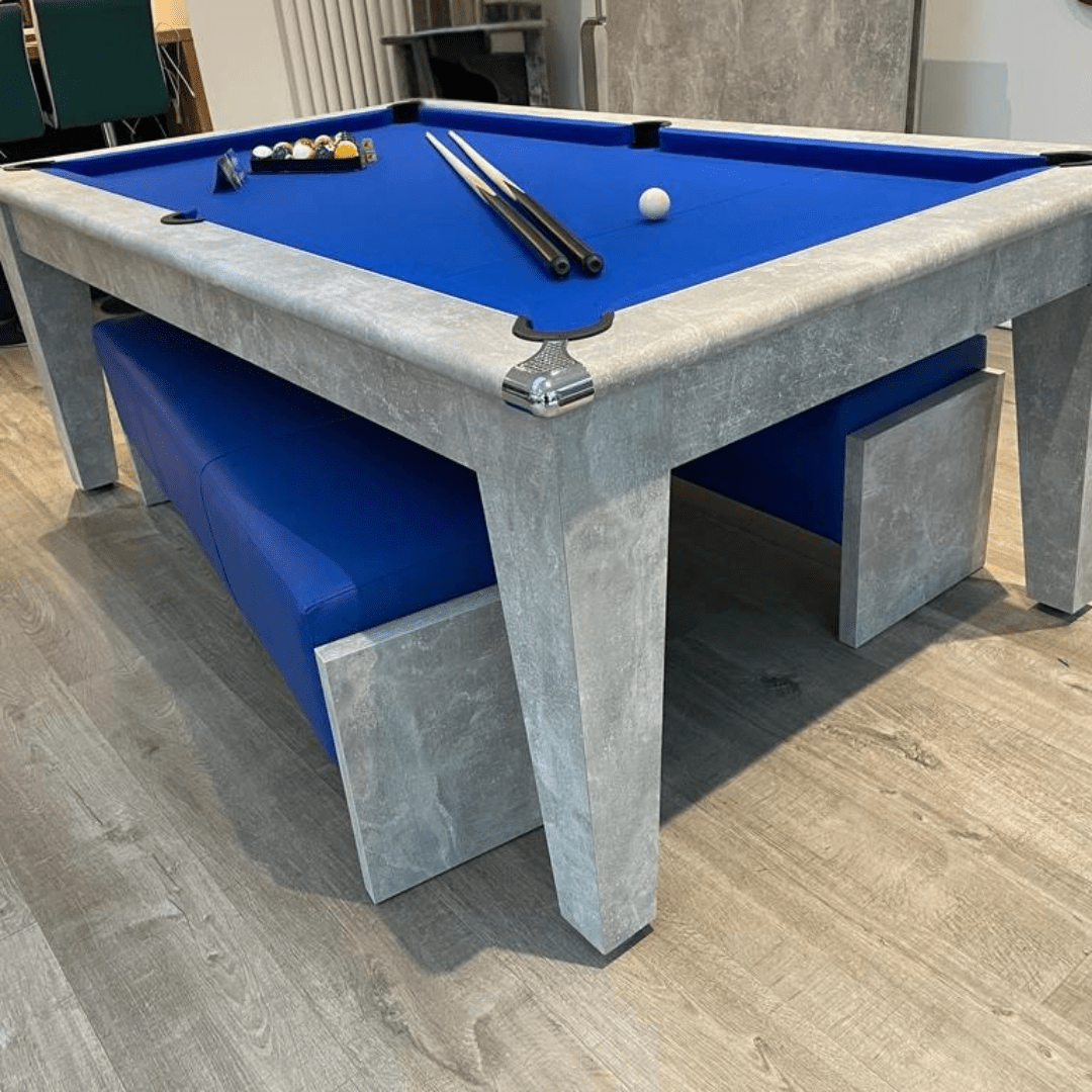 The Richmond Pool Dining Table - Italian Grey