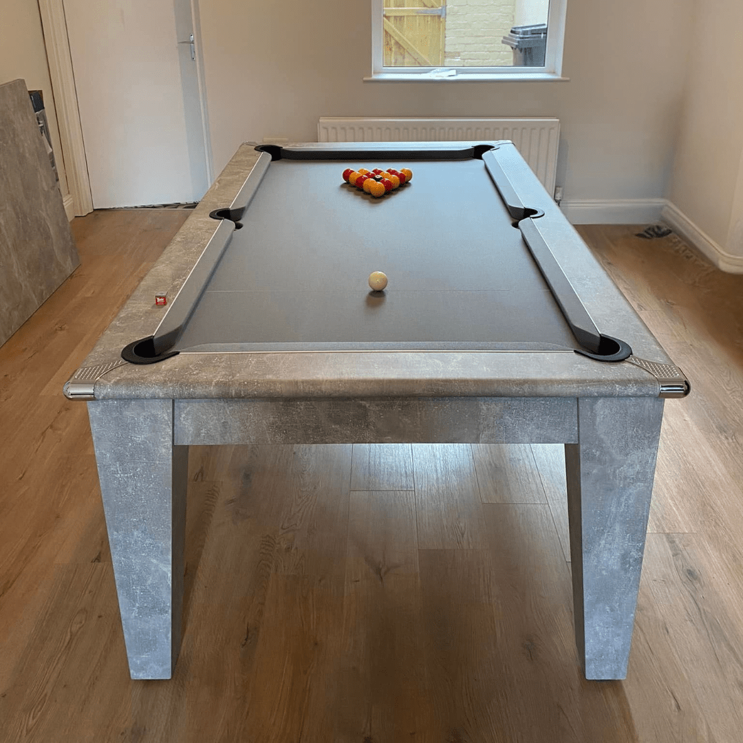 The Richmond Pool Dining Table - Italian Grey