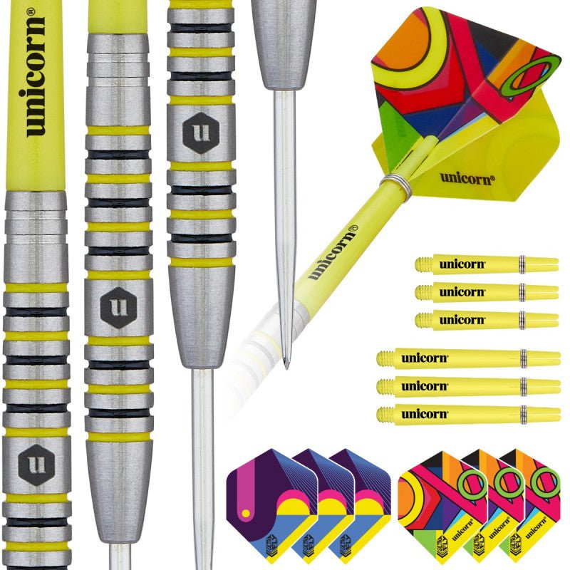 Unicorn Flair Darts - 80% Tungsten Barrels