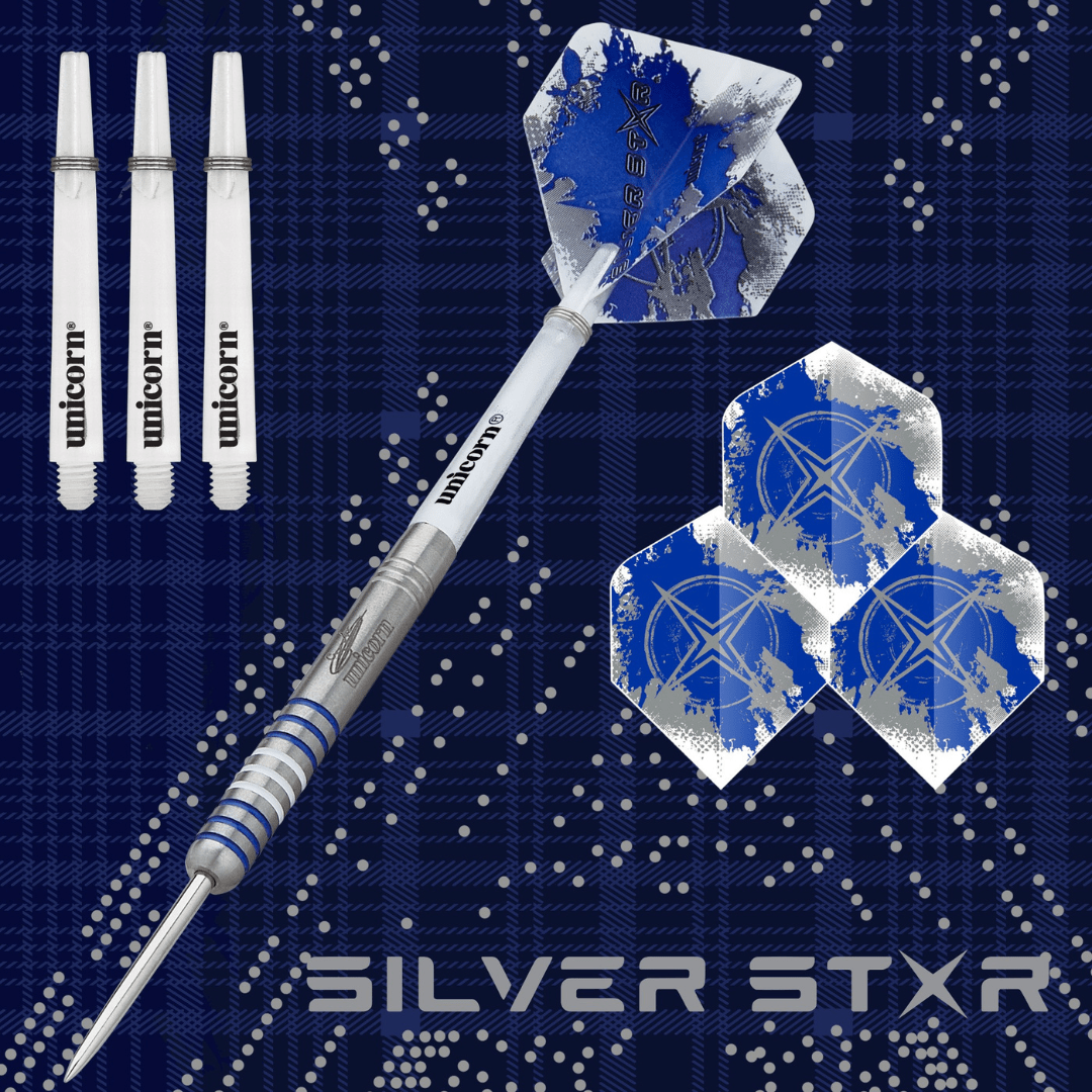 Unicorn Gary Anderson Silver Star 80% Tungsten