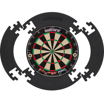 Unicorn Jigsaw Dartboard Surround Black