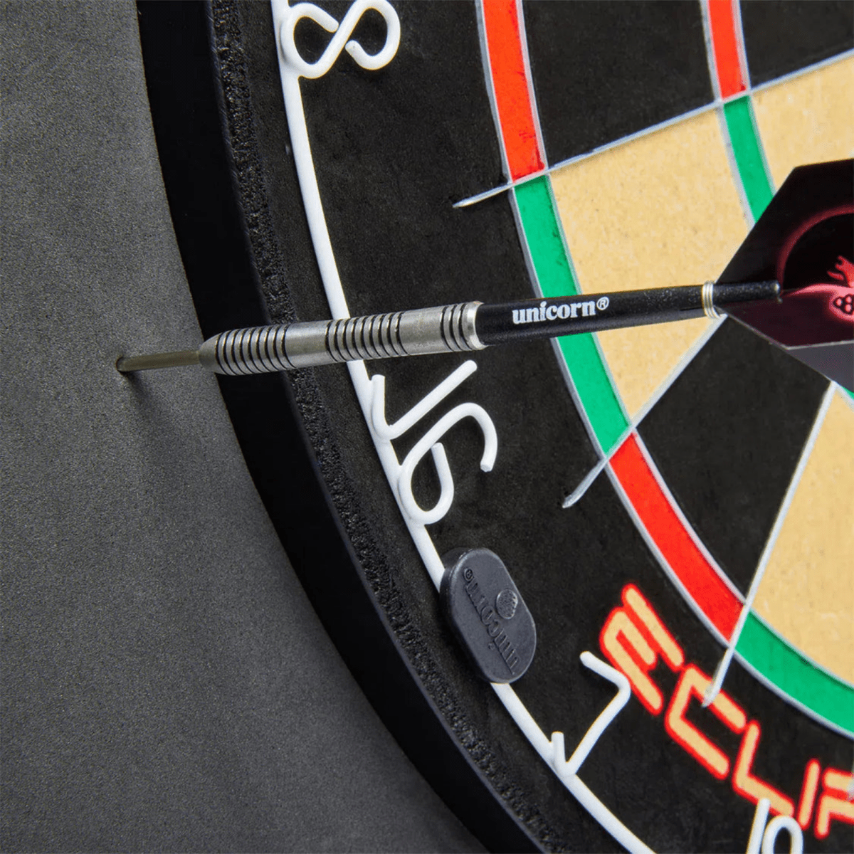 Unicorn Jigsaw Dartboard Surround Black