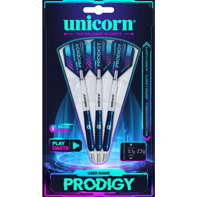 Unicorn Prodigy Darts - 95% Tungsten